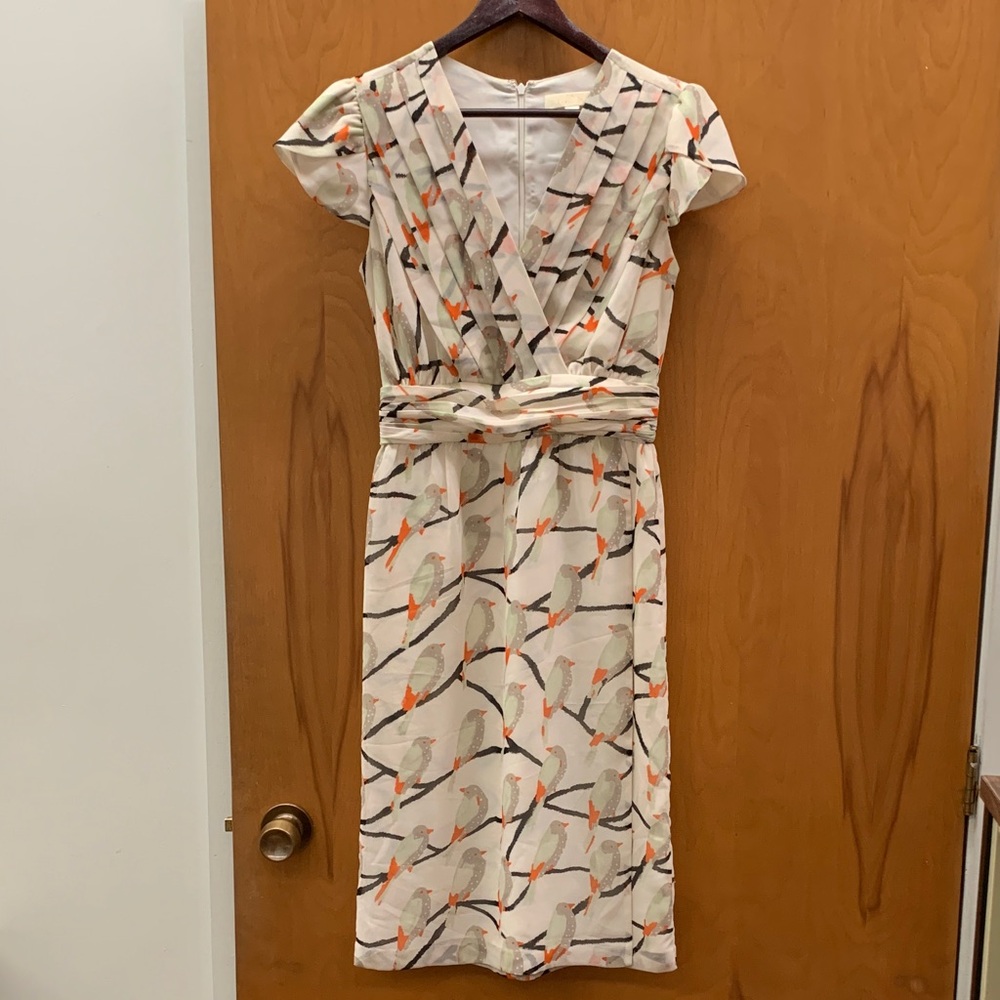 Erin Fetherston Dress size 2, Patterned Midi Dress